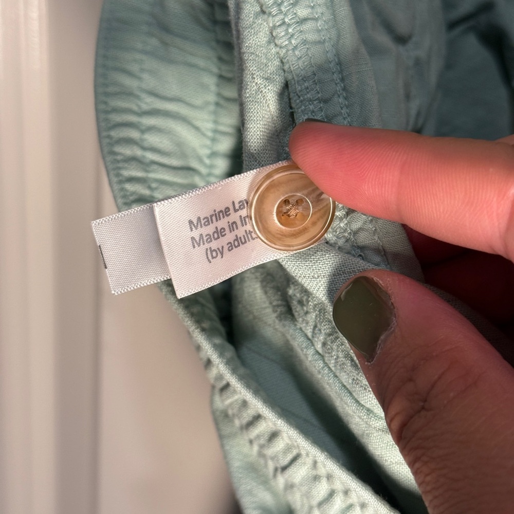 MARINE LAYER - Saturday Beach Short - Menβs XL - Light Green - Picture 7 of 7
